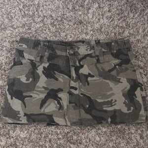 Camouflage Skirt